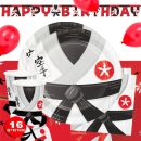 חבילת יום הולדת מסיבת קראטה 16 מוזמנים