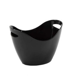 דלי קרח פלסטיק - שחור