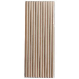 קשיות נייר בצבע טבעי