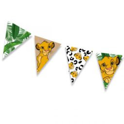 שרשרת דגלונים מלך האריות