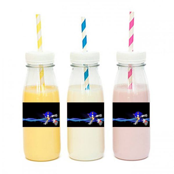 מדבקות מלבניות לעיצוב סוניק 3