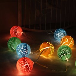 שרשרת LED כוכבים פסטל