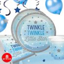 חבילת יום הולדת כוכב קטן כחול 8 מוזמנים