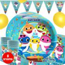 חבילת יום הולדת בייבי שארק 8 מוזמנים