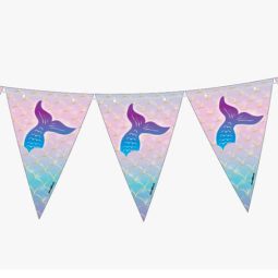 שרשרת דגלים בת הים הקסומה