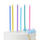 נרות ארוכים – צבעוני פסטל