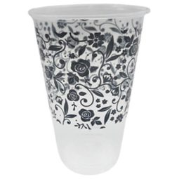 כוסות עיטורים - שחור