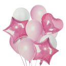 סט בלונים ורוד