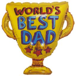בלון הליום גביע האבא הכי טוב