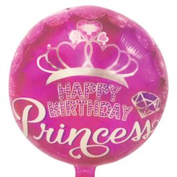 בלון הליום ורוד נסיכה