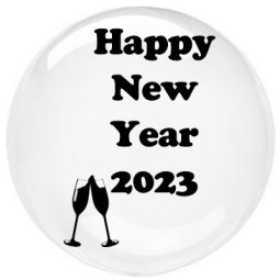 מדבקות לבלונים בעיצוב אישי – HNY גדול