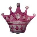 בלון הליום גדול כתר ורוד