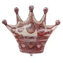 בלון הליום גדול כתר רוז גולד