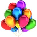 בלוני גומי ציבעוניים מטאלים
