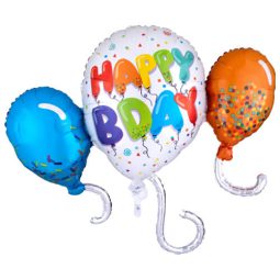 שלישיית בלונים מחוברים HB