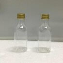 בקבוקי פלסטיק שקופים למילוי