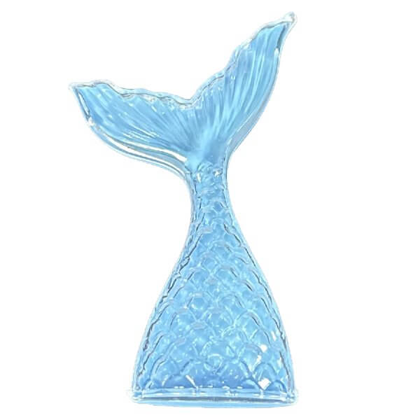 בת הים למילוי שקוף - כחול