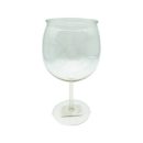גביע שקוף רגל צרה - בינוני