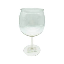גביע שקוף רגל צרה - בינוני