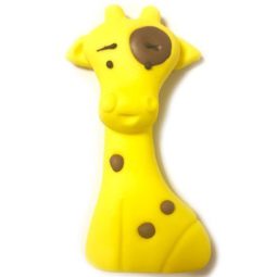 ג'ירף צהוב מבצק סוכר