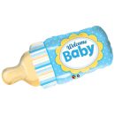 בלון הליום ענק בקבוק - תכלת