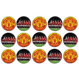 דף לקאפקייקס מנצ'סטר יונייטד 1