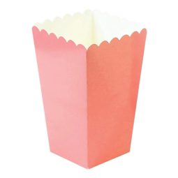 קופסאות פופקורן - ורוד ממתק