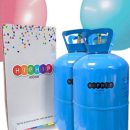 זוג מיכלי הליום לניפוח בלונים