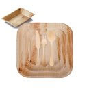 חבילת חד פעמי מתכלה מרובע