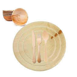 חבילת חד פעמי מתכלה עגול