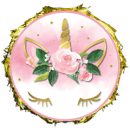 פיניאטה חד קרן פרחוני