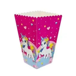 קופסאות פופקורן וחטיפים חד קרן