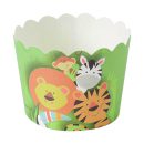 גביעי קאפקייקס חיות הג'ונגל