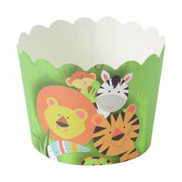 גביעי קאפקייקס חיות הג'ונגל