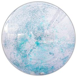 בלון בועה במילוי פתיתי טורקיז