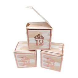 קופסא בת מצווה כתר רוז גולד