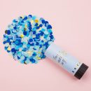 תותח קונפטי קטן - תכלת