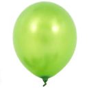 בלוני לטקס מטאלי ירוק 100 יח'