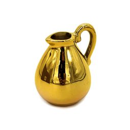 כד שמן זהב קרמיקה