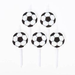 נרות כדורגל 5 יח