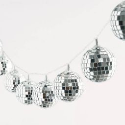 שרשרת LED כדורי דיסקו