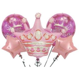 סט בלונים כתר כוכבים