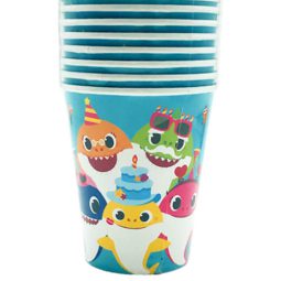 כוסות נייר חם/קר בייבי שארק