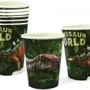 כוסות נייר חם/קר דינוזאורים
