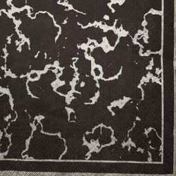 מפיות גדולות קיסר שחור כסף