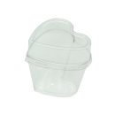 קעריות לב עם מכסה