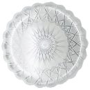 מגש פלסטיק עגול קריסטל 30 ס