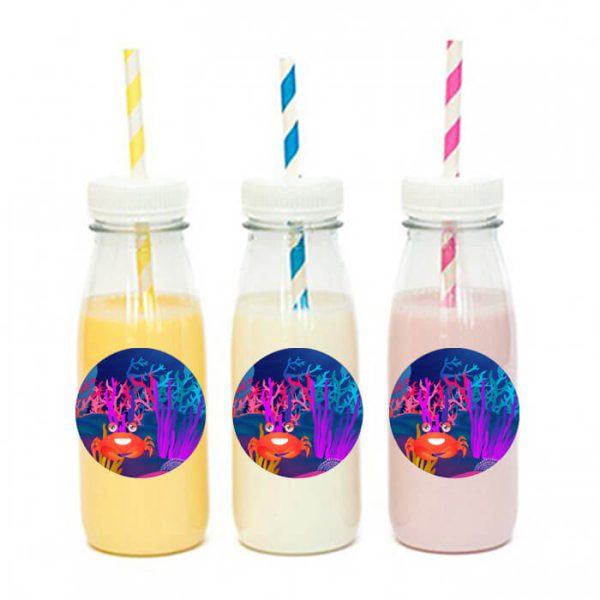 מדבקות עגולות לעיצוב מתחת למים 1