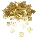 קונפטי מזל טוב - זהב