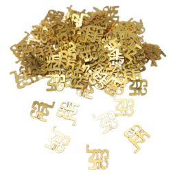 קונפטי מזל טוב - זהב